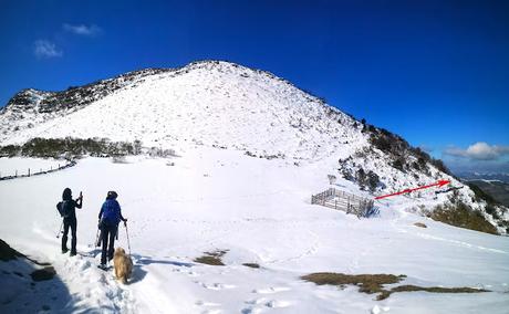 Braña Vicenturo y Pico Sobrepena desde Marabio  (raquetas)