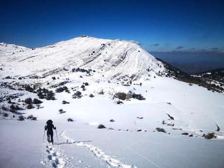 Braña Vicenturo y Pico Sobrepena desde Marabio  (raquetas)