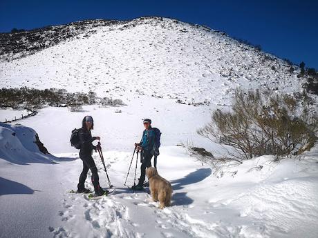 Braña Vicenturo y Pico Sobrepena desde Marabio  (raquetas)