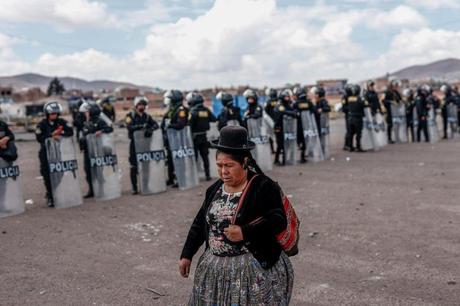 8M en Perú: Resistir en las calles contra una dictadura racista