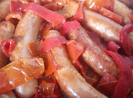 Salchichas de ternera a la cerveza Salchichas de ternera a la cerveza