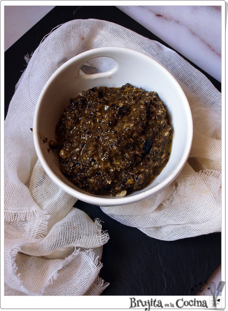 Bacalao con tapenade y cous cous