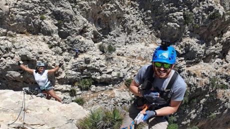 caminito del rey malaga via ferrata gargantas de la peña gopro