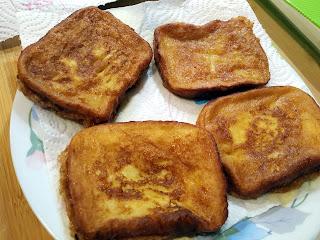 TORRIJAS CUBIERTAS DE CHOCOLATE