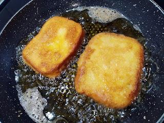 TORRIJAS CUBIERTAS DE CHOCOLATE