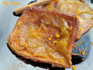 TORRIJAS CUBIERTAS DE CHOCOLATE