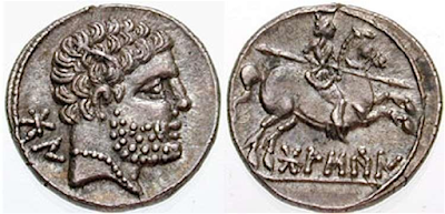 EL CABALLERO DE LA LEGIO VIIII HISPANIENSIS MARCO EMILIO SOTERIA. LEGIONARIO DE OSCA A CALES. ESTELA FUNERARIA