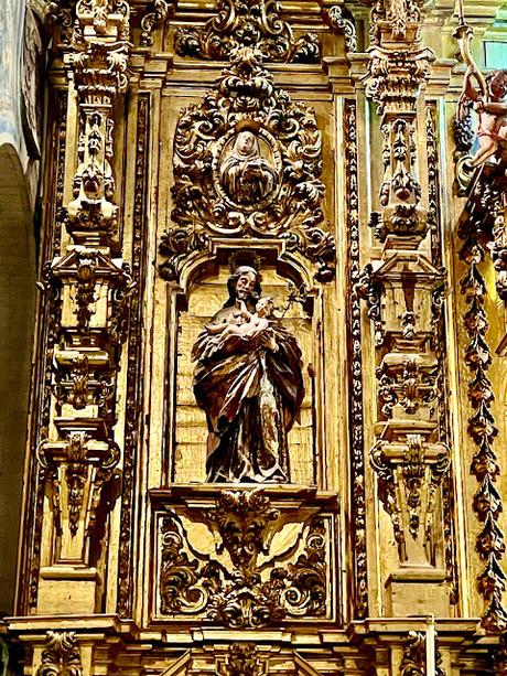 El Convento de Santa Paula (6): el Retablo Mayor de la iglesia.