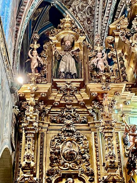 El Convento de Santa Paula (6): el Retablo Mayor de la iglesia.