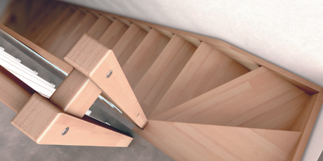 Escalera de madera: elegancia y tradición