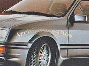 Ford Sierra Cosworth inicio fabricación Bélgica