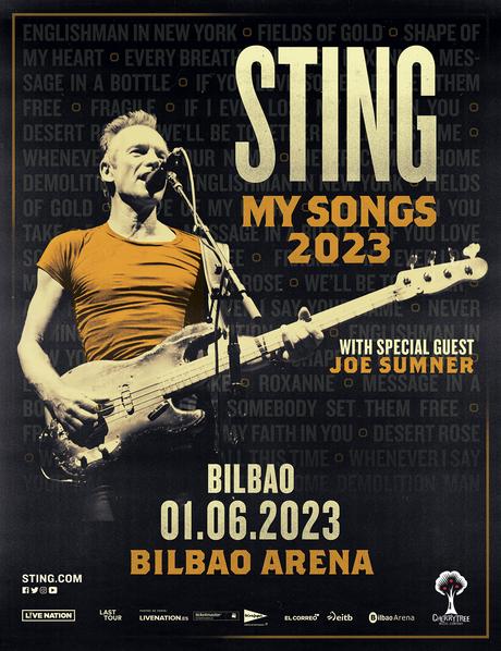 Sting, el 1 de junio en Bilbao: información y entradas