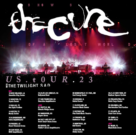 The Cure: conciertos por Norteamérica en 2023