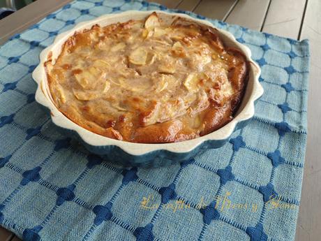 Pastel de manzana de la nona