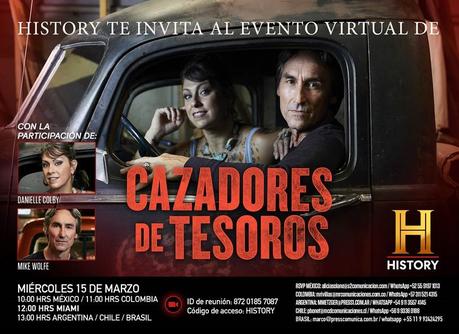 Invitación Prensa Cazadores de Tesoros