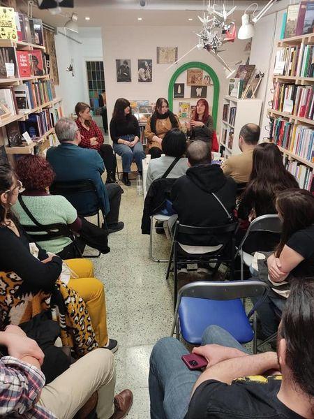 Parlant de maternitats i feminisme a la ciència ficció a La Insòlita Llibreria