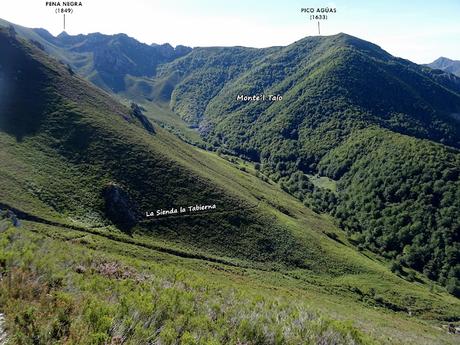 Felechosa-La Pena la Tabierna-El Picón la Mostayera-Cebarón