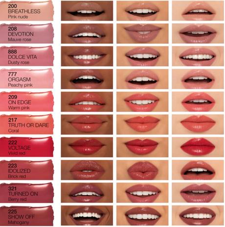 Nars Afterglow Sensual Shine Lipstick