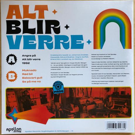Knekklectric - Alt Blir Verre (2022)