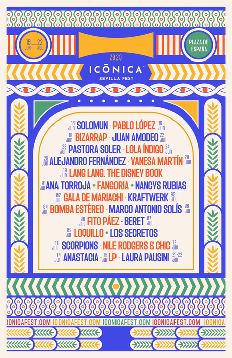 Icónica Sevilla Fest 2023: programación completa