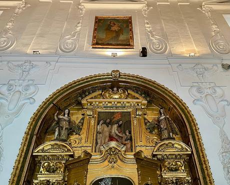 El Convento de Santa Paula (9): el muro de la Epístola de la iglesia.