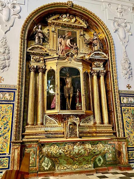 El Convento de Santa Paula (9): el muro de la Epístola de la iglesia.