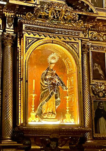 El Convento de Santa Paula (9): el muro de la Epístola de la iglesia.