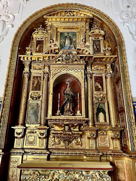 El Convento de Santa Paula (9): el muro de la Epístola de la iglesia.