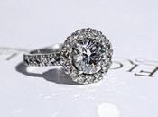 Seúl Anillo Compromiso diamantes