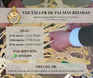 VIII TALLER DE PALMAS RIZADAS