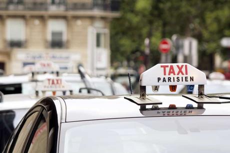 Taxi parisino, París, Francia