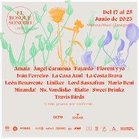 Confirmaciones Bosque Sonoro 2023