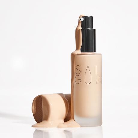 Natural, vegano, sostenible y muy bueno. El maquillaje de Saigu Cosmetics llega a Barcelona base de maquillaje saigu