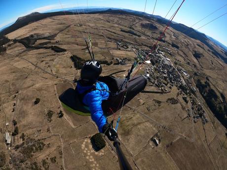 actitud de parapente