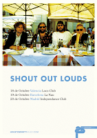 Conciertos de Shout Out Louds en España en 2023