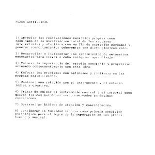 Una programación didáctica para piano por Agustín Manuel Martínez, I Objetivos generales