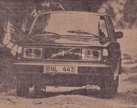 Volvo 244 GL D6 con motor diésel de 6 cilindros del año 1979