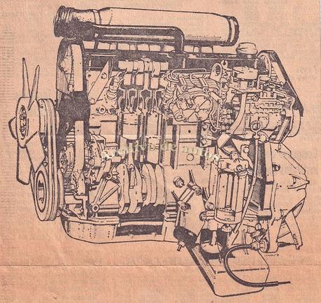 Volvo 244 GL D6 con motor diésel de 6 cilindros del año 1979