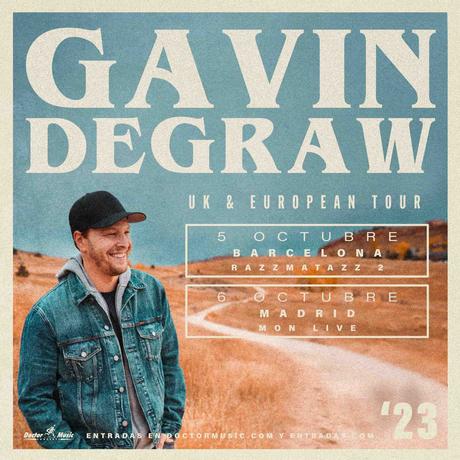 Conciertos de Gavin DeGraw en Barcelona y Madrid