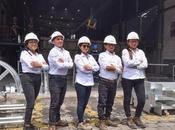 ingeniería escala alto industria construcción para mujeres ecuatorianas