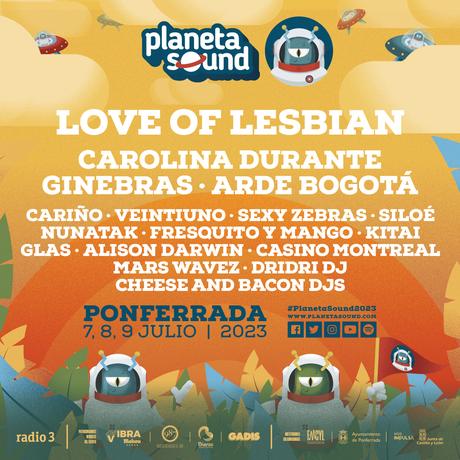 Cartel completo del Planeta Sound 2023