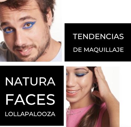 #InMyFace: Tendencias de maquillaje de Natura Faces en Lollapalooza '23
