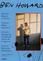 Conciertos en España de Ben Howard en 2023
