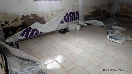 Destrozaron una promotora de Rolando Figueroa en Piedra del Águila