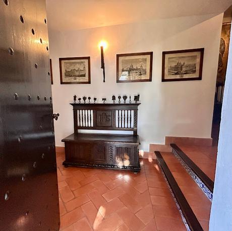 El Convento de Santa Paula (14): el vestíbulo de entrada al Museo.