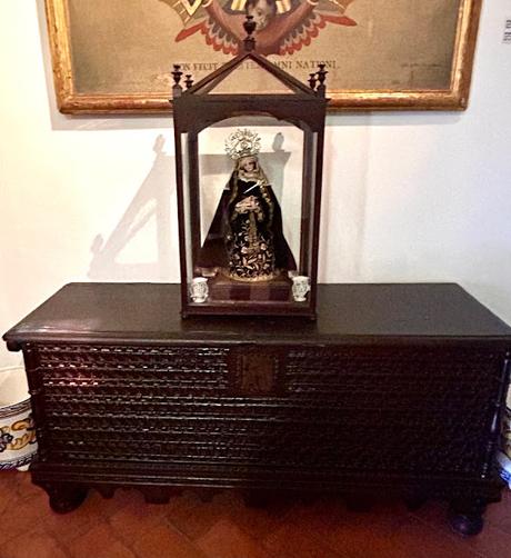 El Convento de Santa Paula (14): el vestíbulo de entrada al Museo.