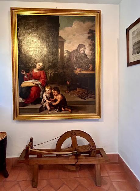 El Convento de Santa Paula (14): el vestíbulo de entrada al Museo.