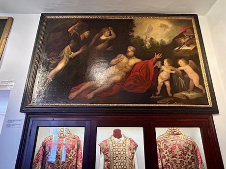 El Convento de Santa Paula (14): el vestíbulo de entrada al Museo.