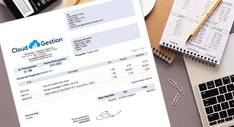 Crear un presupuesto con Cloud Gestion Crear un presupuesto con Cloud Gestion