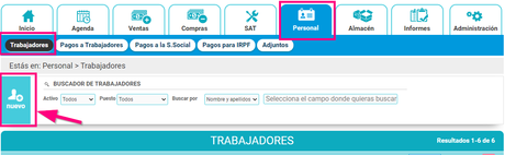 Crear un nuevo trabajador en Cloud Gestion Crear un nuevo trabajador en Cloud Gestion